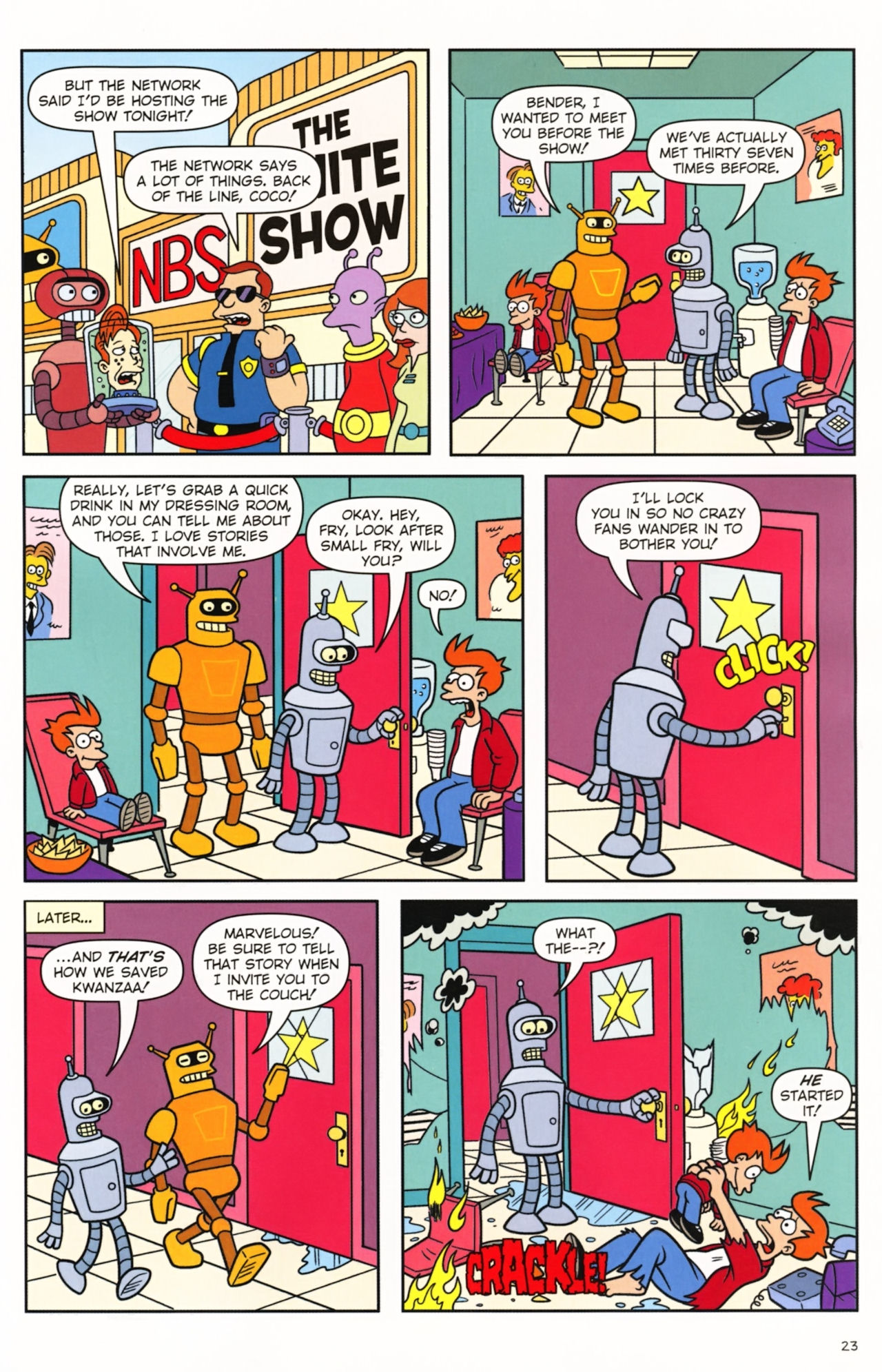 Read online Futurama Comics comic -  Issue #49 - 19