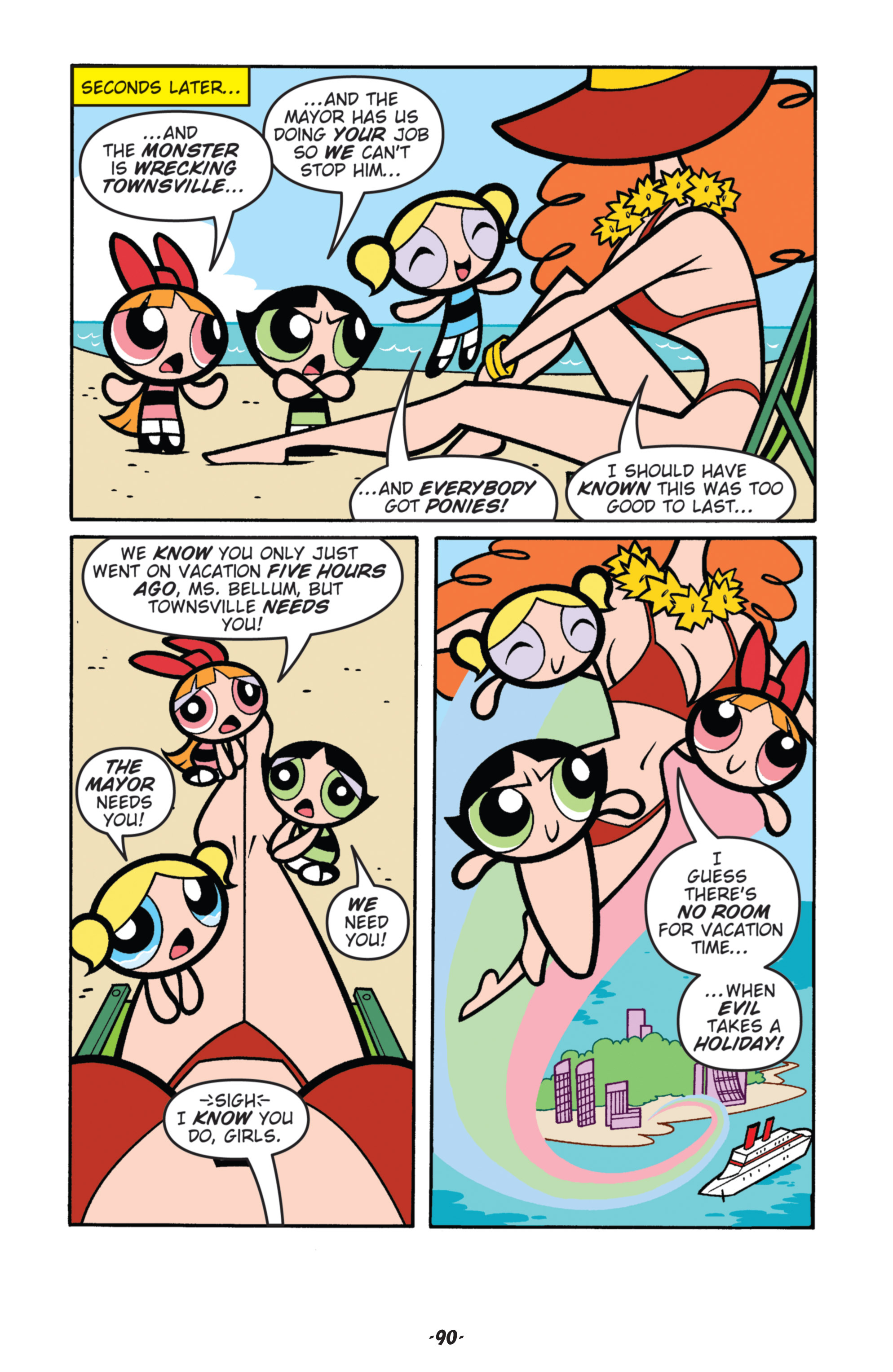 Read online Powerpuff Girls Classics comic -  Issue # TPB 2 - 91