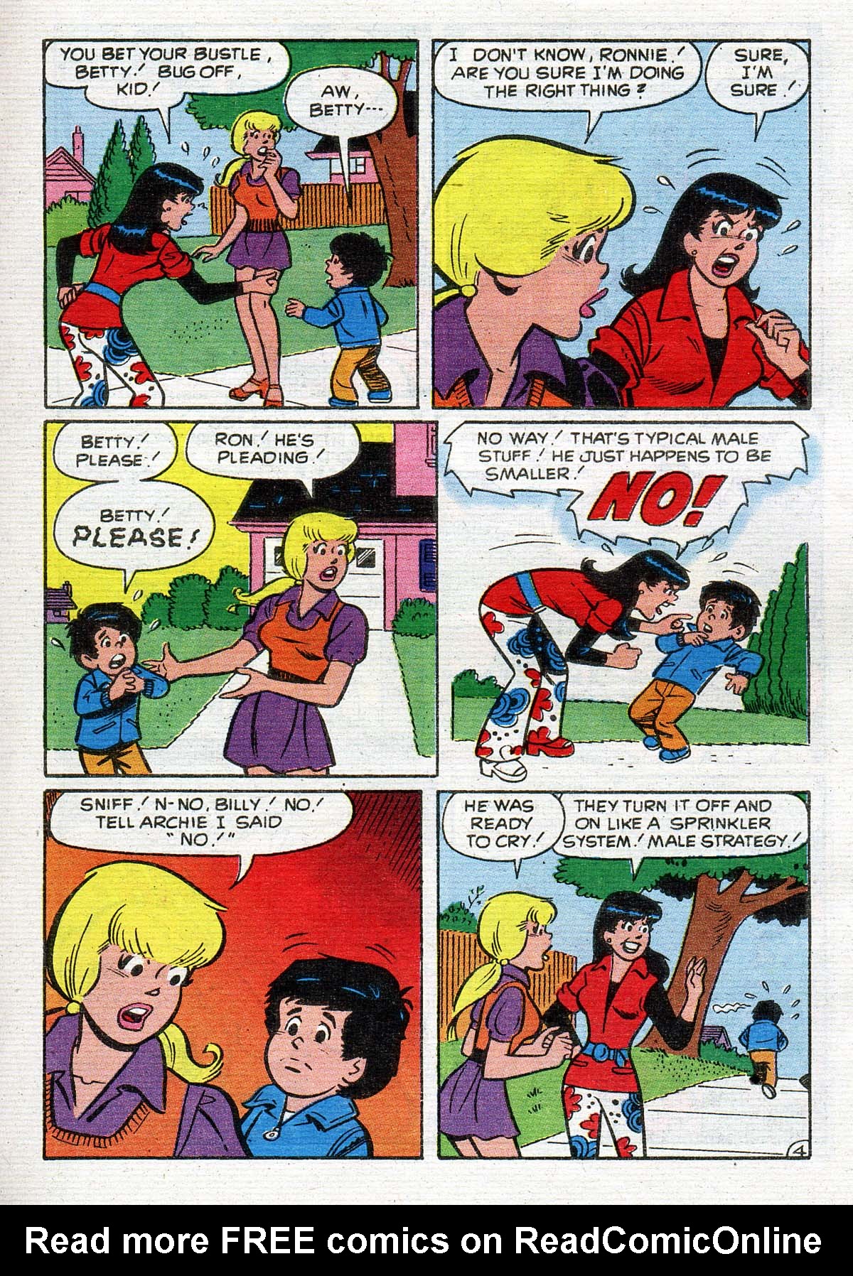 Read online Betty and Veronica Digest Magazine comic -  Issue #54 - 190