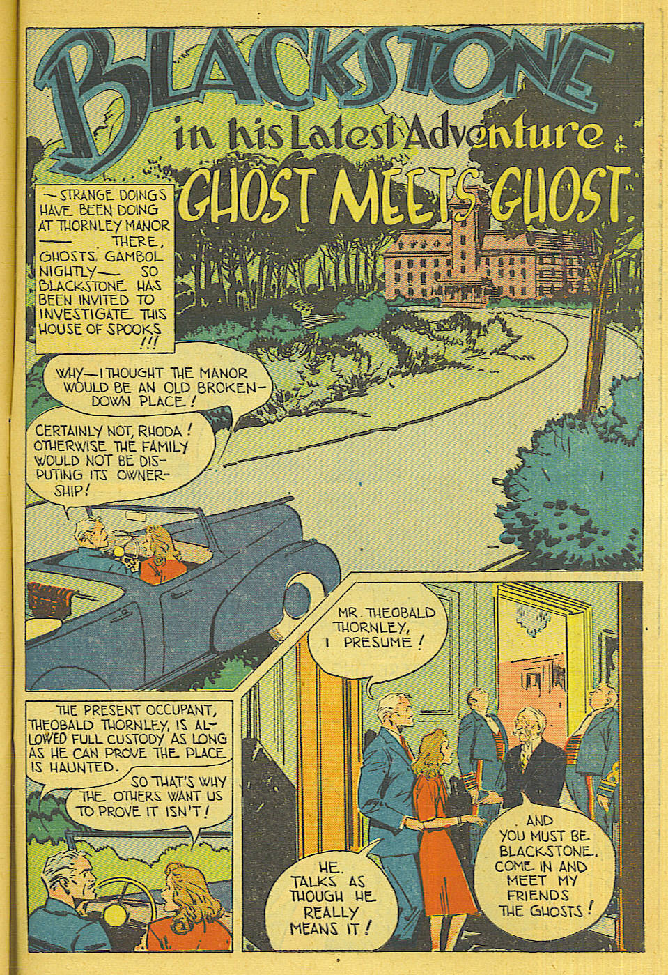 Read online Super-Magician Comics comic -  Issue #39 - 42