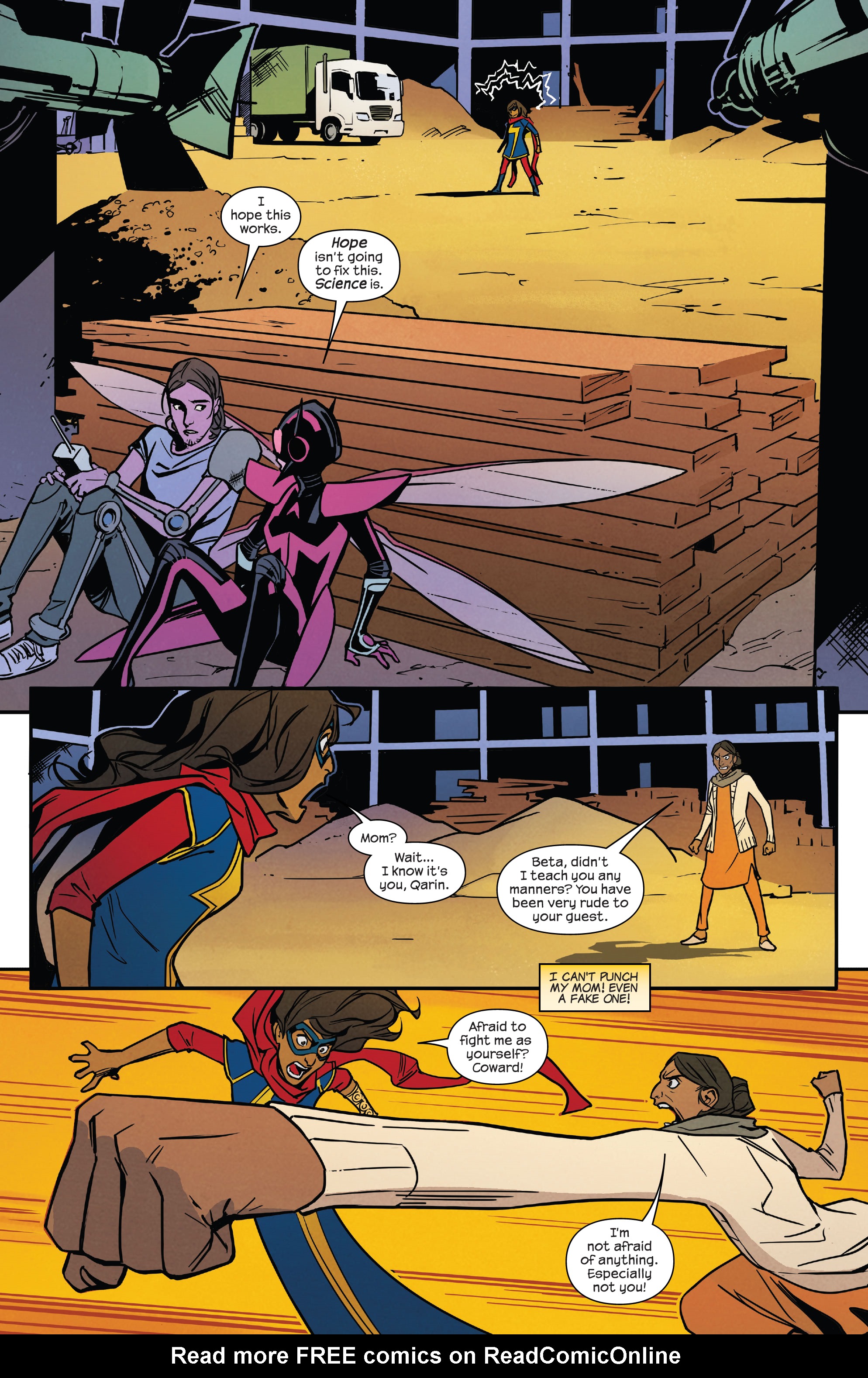 Read online Ms. Marvel: Beyond the Limit comic -  Issue #5 - 12