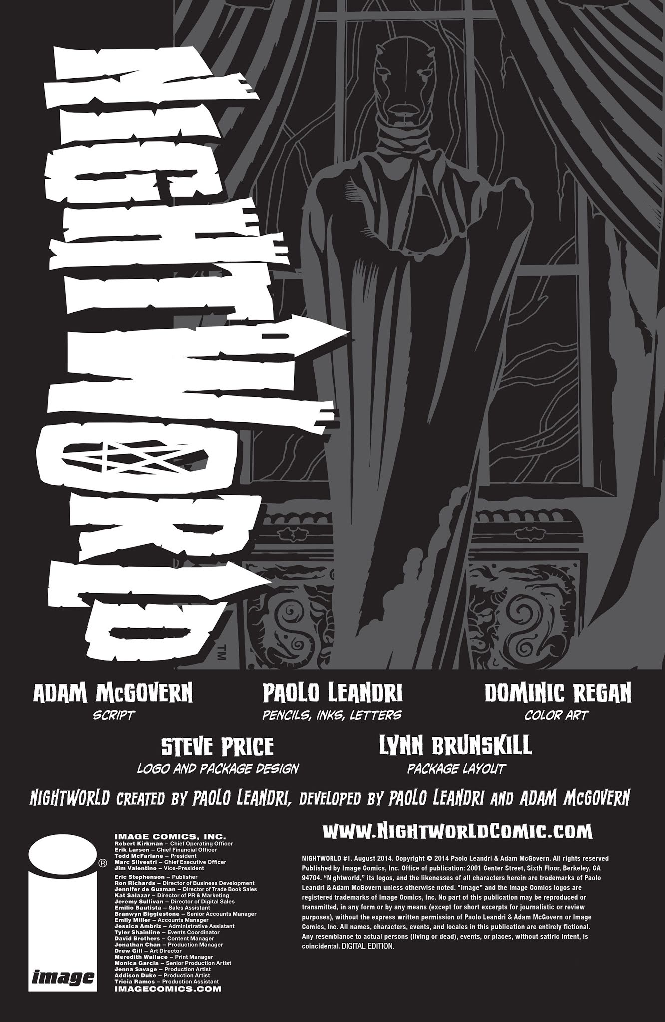 Read online Nightworld comic -  Issue #1 - 2