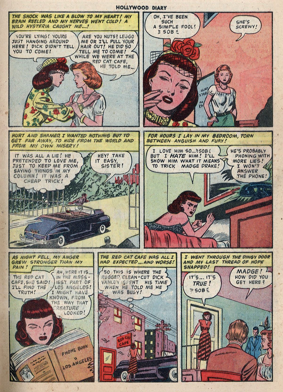 Read online Hollywood Diary comic -  Issue #1 - 9