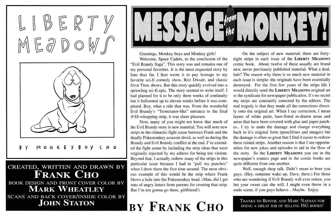 Read online Liberty Meadows comic -  Issue #22 - 32