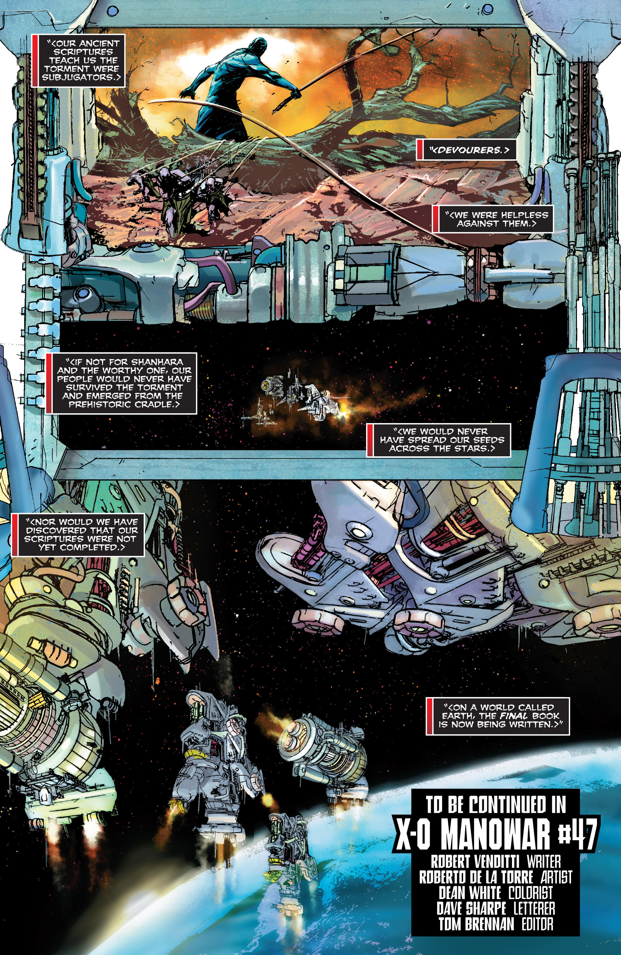 Read online X-O Manowar (2012) comic -  Issue # Annual 1 - 46