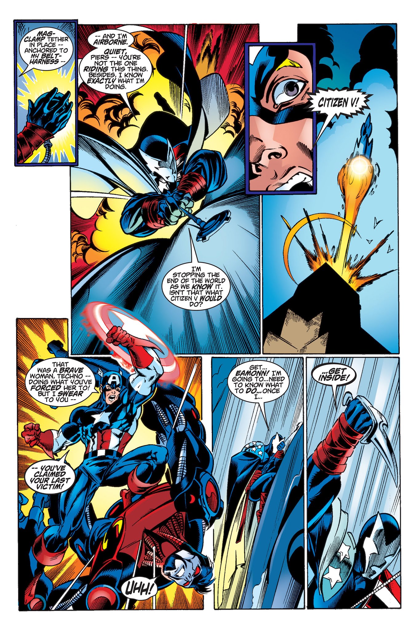 Read online Captain America/Citizen V '98 comic -  Issue # Full - 34