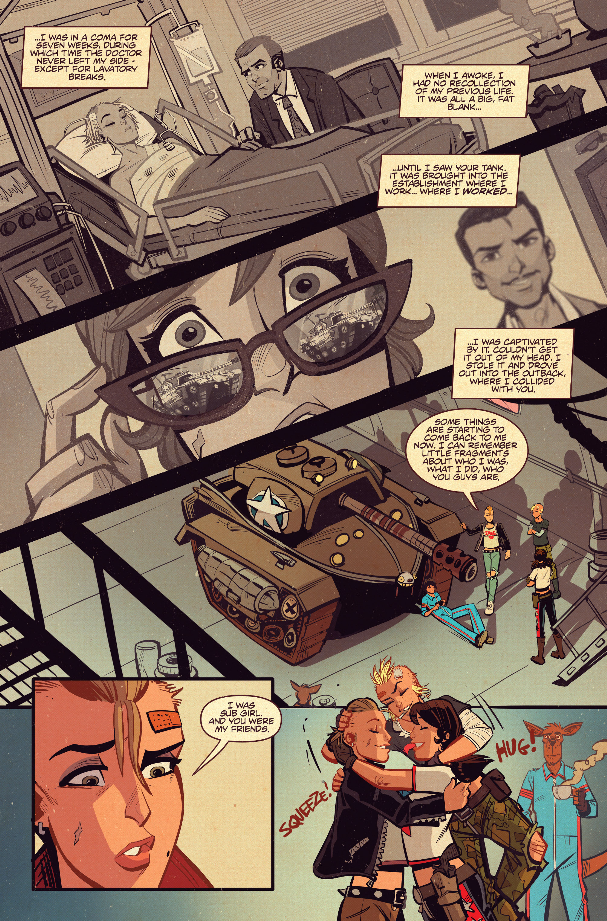 Read online Tank Girl: Two Girls, One Tank comic -  Issue #2 - 23