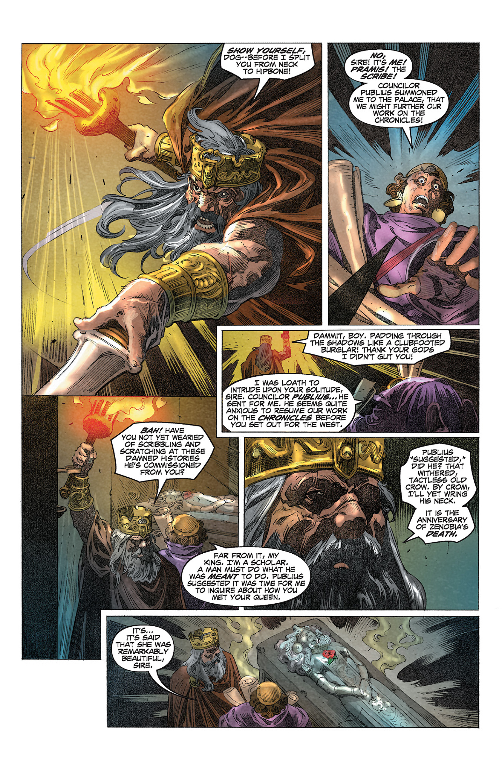 Read online King Conan: The Hour of the Dragon comic -  Issue #1 - 6