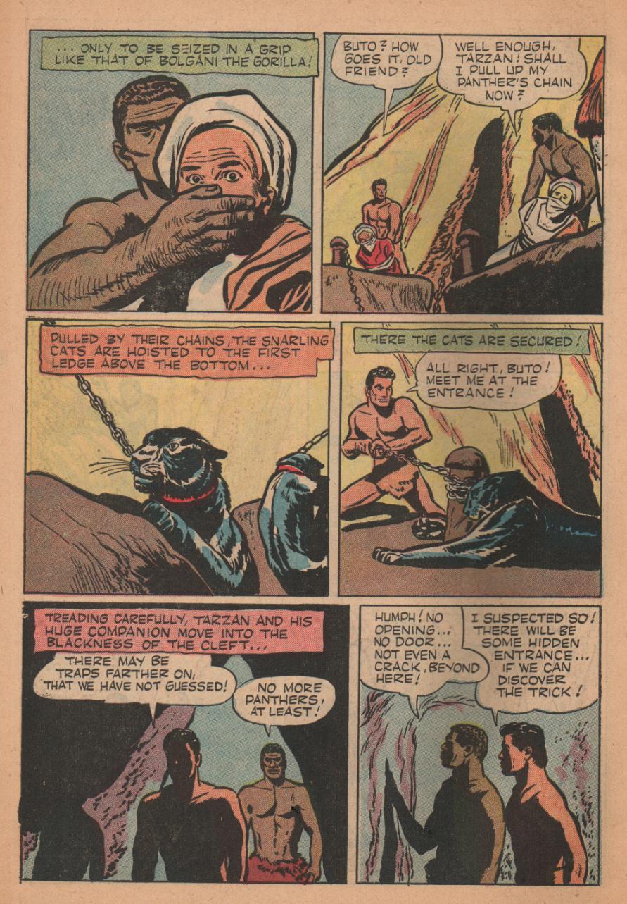 Read online Tarzan (1948) comic -  Issue #88 - 10