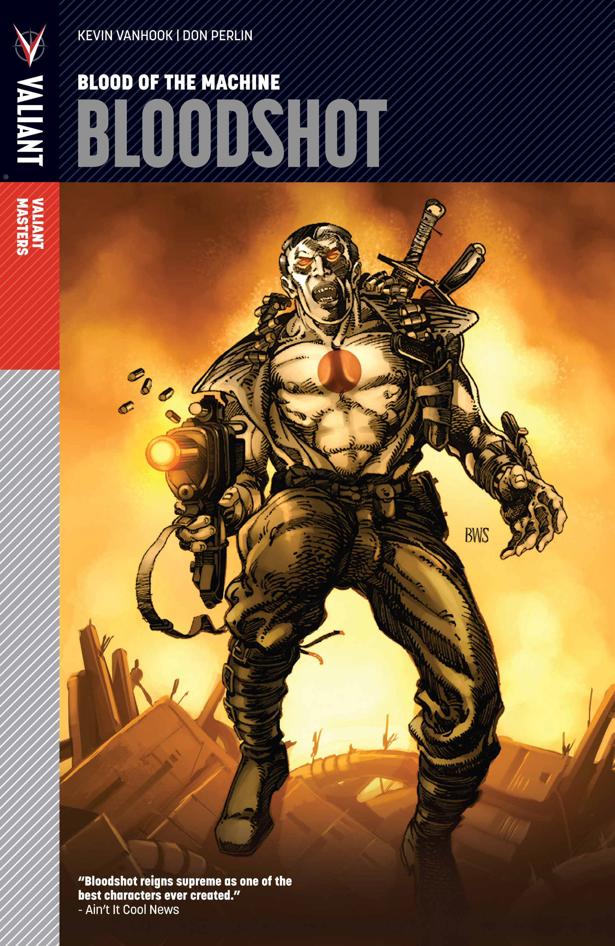 Read online Valiant Masters Bloodshot: Blood of the Machine comic -  Issue # TPB (Part 1) - 1