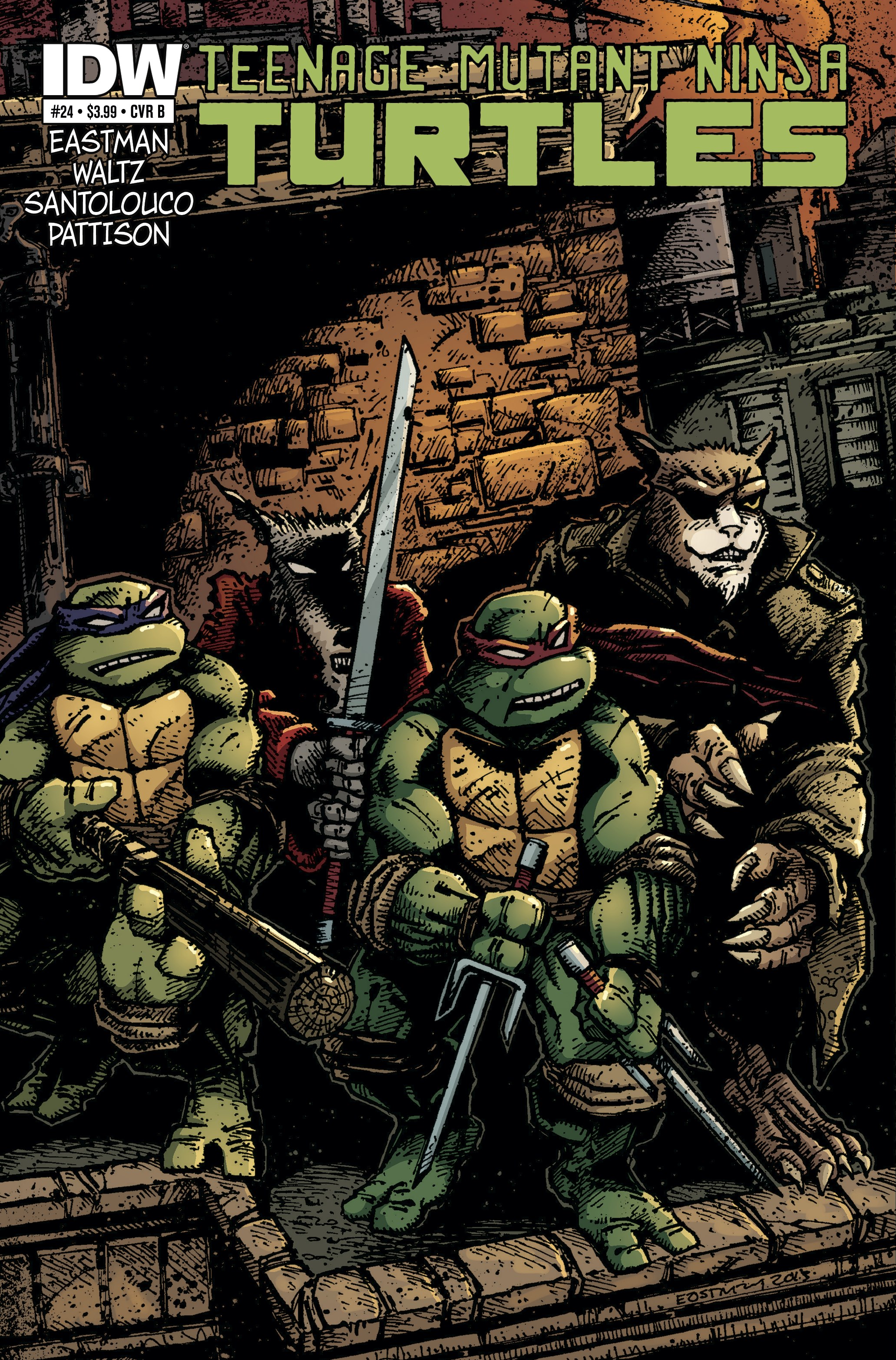 Read online Teenage Mutant Ninja Turtles (2011) comic -  Issue #24 - 2