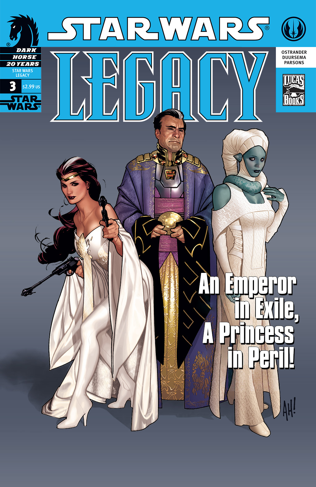 Read online Star Wars: Legacy (2006) comic -  Issue #3 - 1
