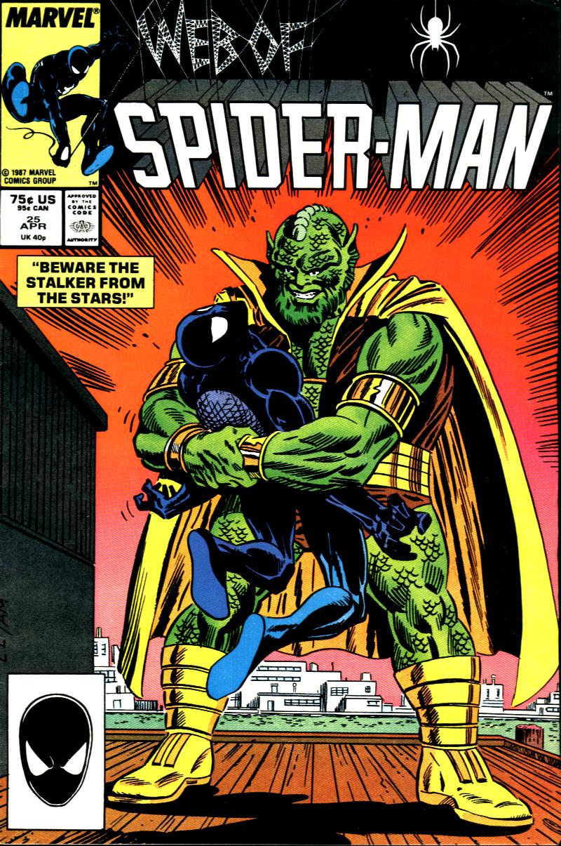Read online Web of Spider-Man (1985) comic -  Issue #25 - 1