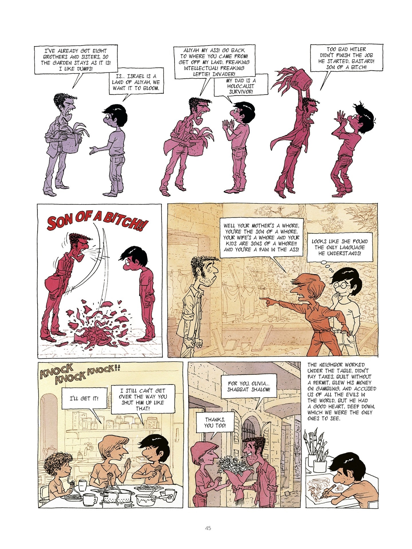 Read online Falafel With Hot Sauce comic -  Issue # TPB - 47