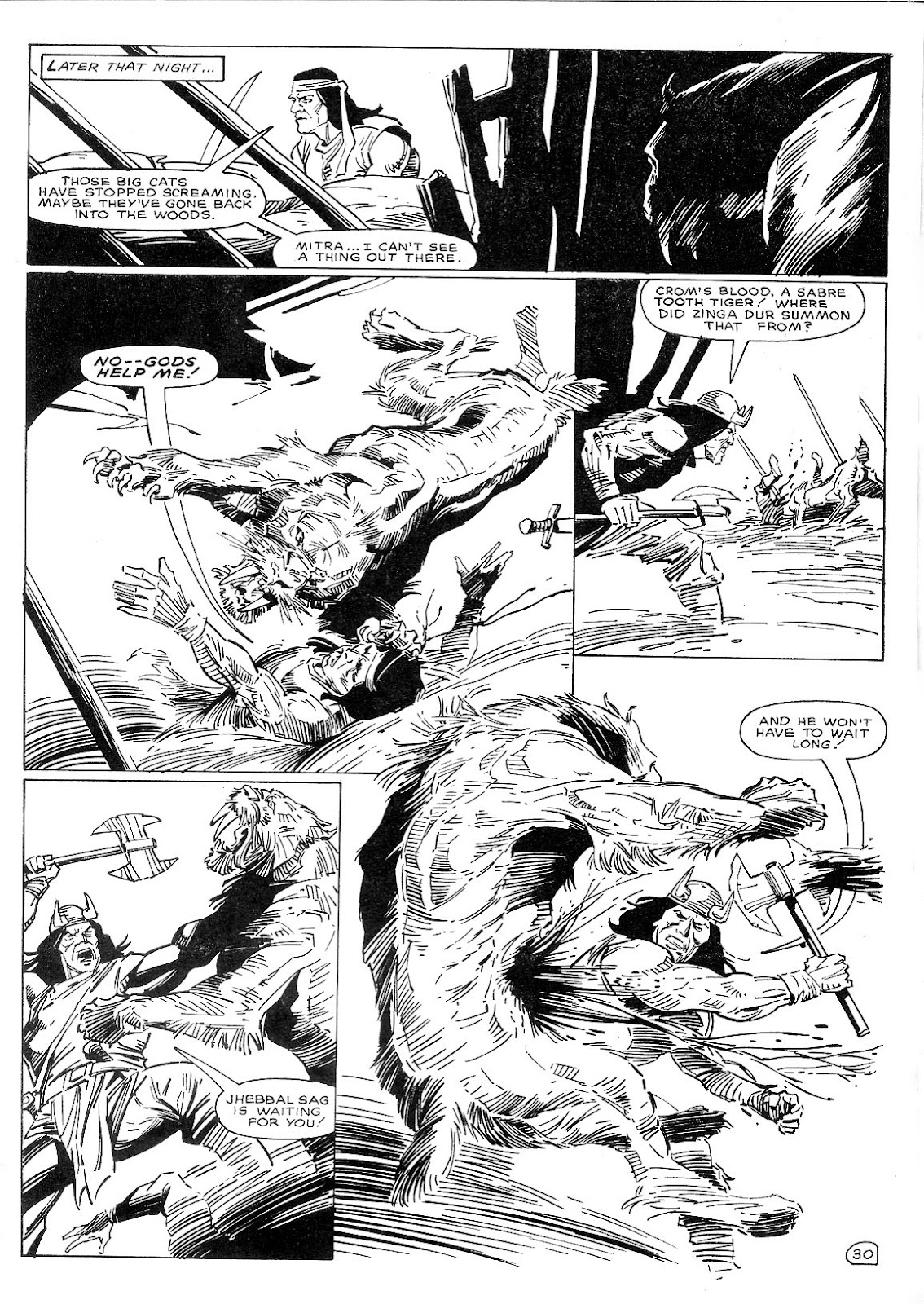 The Savage Sword Of Conan issue 143 - Page 36