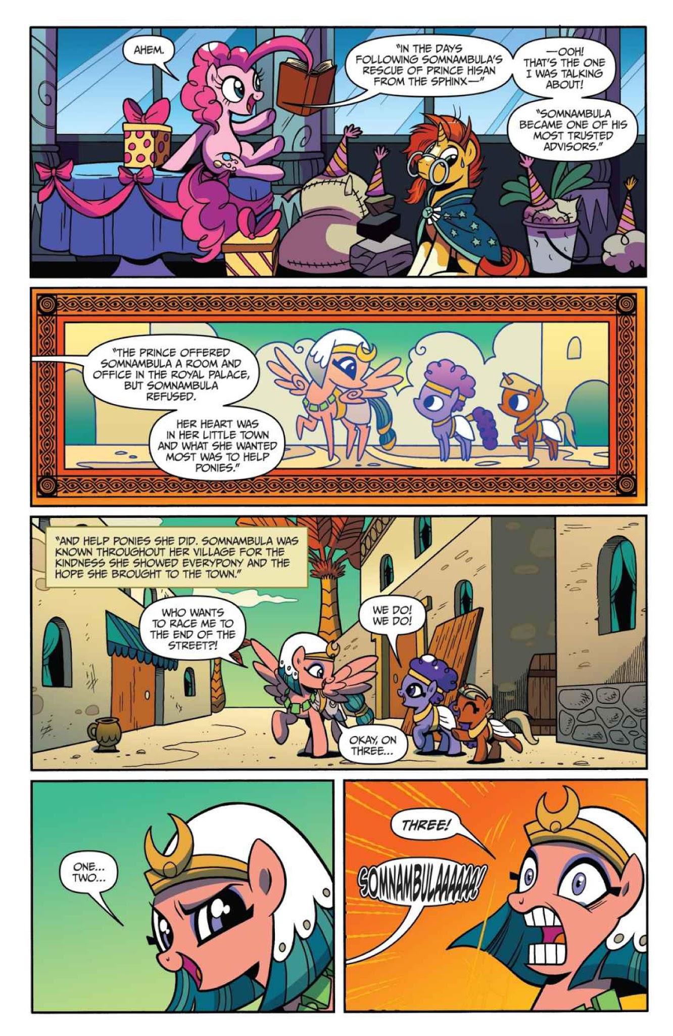 Read online My Little Pony: Legends of Magic comic -  Issue #5 - 7