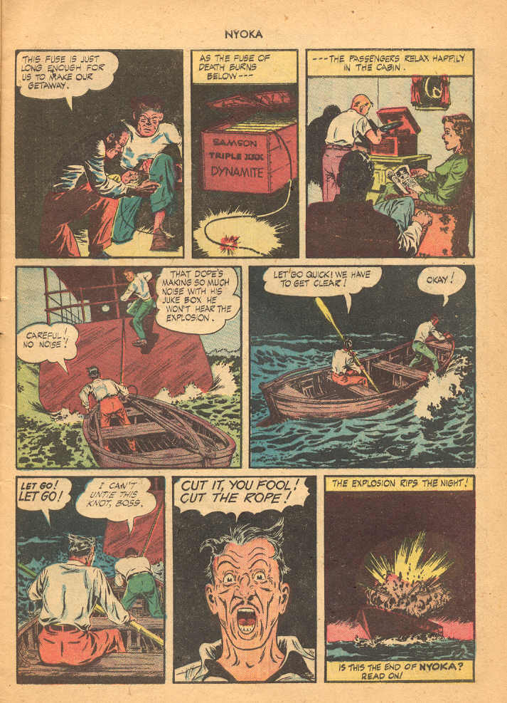 Read online Nyoka the Jungle Girl (1945) comic -  Issue #2 - 9