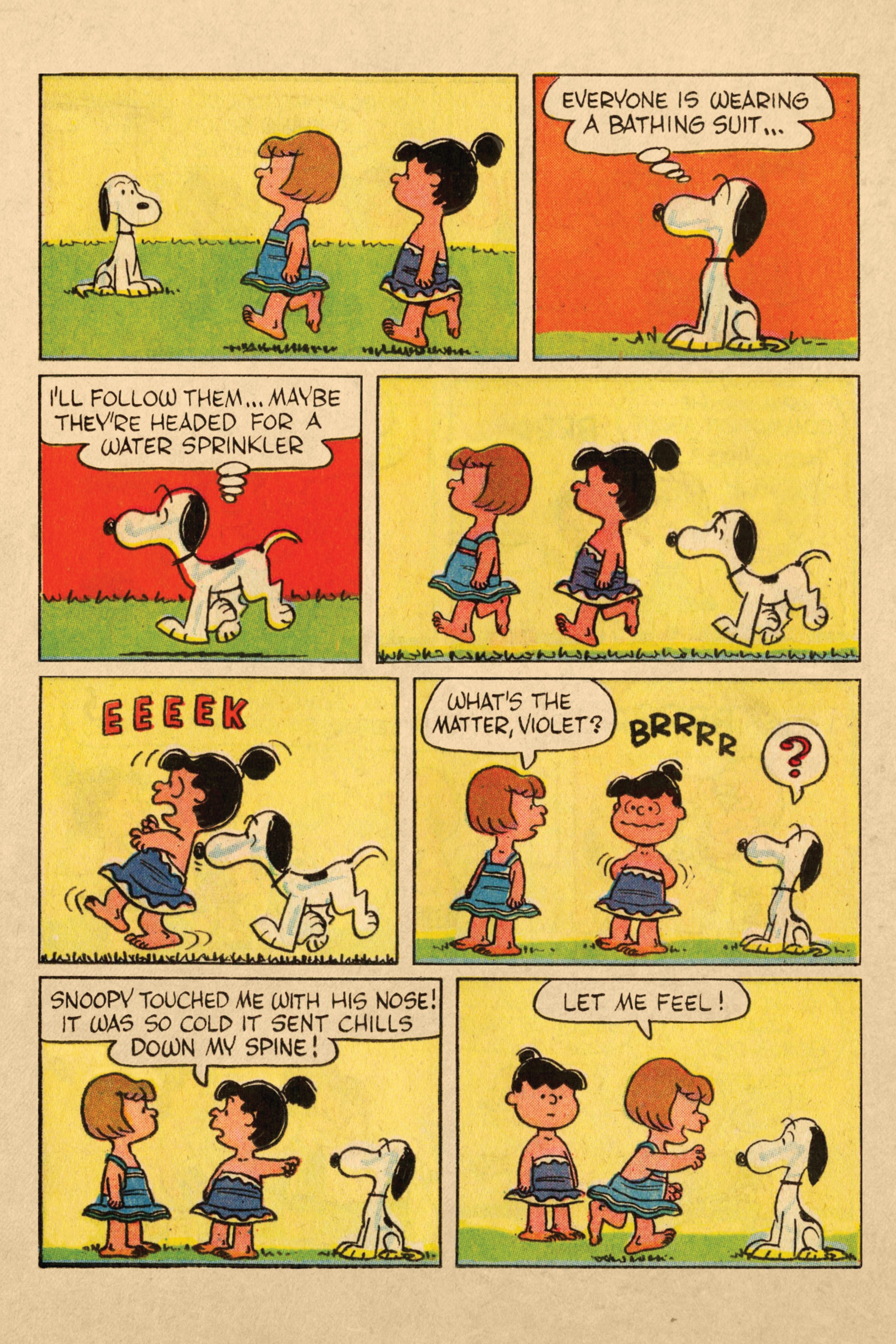 Read online Peanuts Dell Archive comic -  Issue # TPB (Part 2) - 69