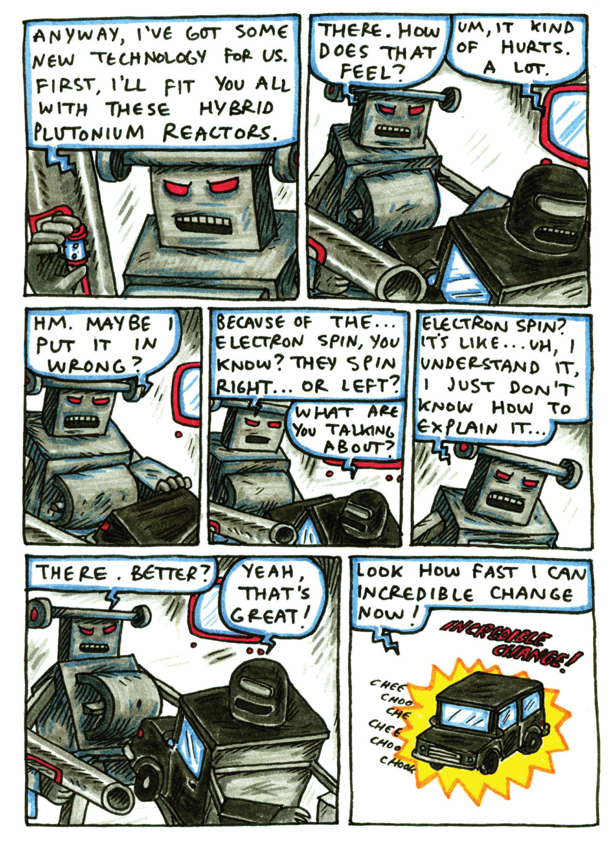 Read online Incredible Change-Bots comic -  Issue # TPB 2 - 94