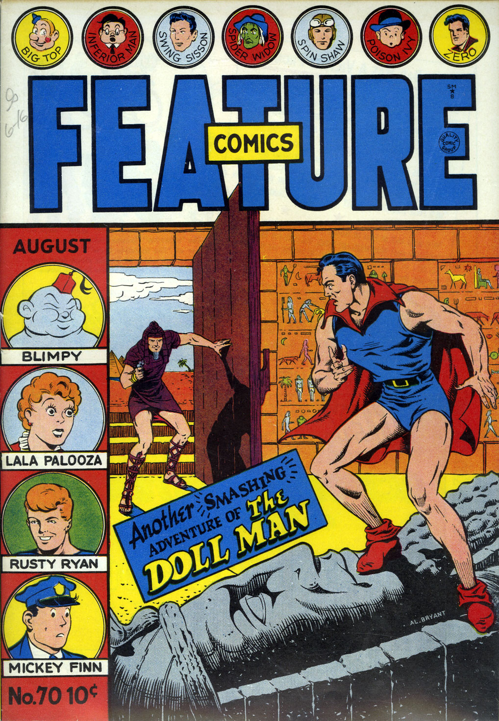 Read online Feature Comics comic -  Issue #70 - 1