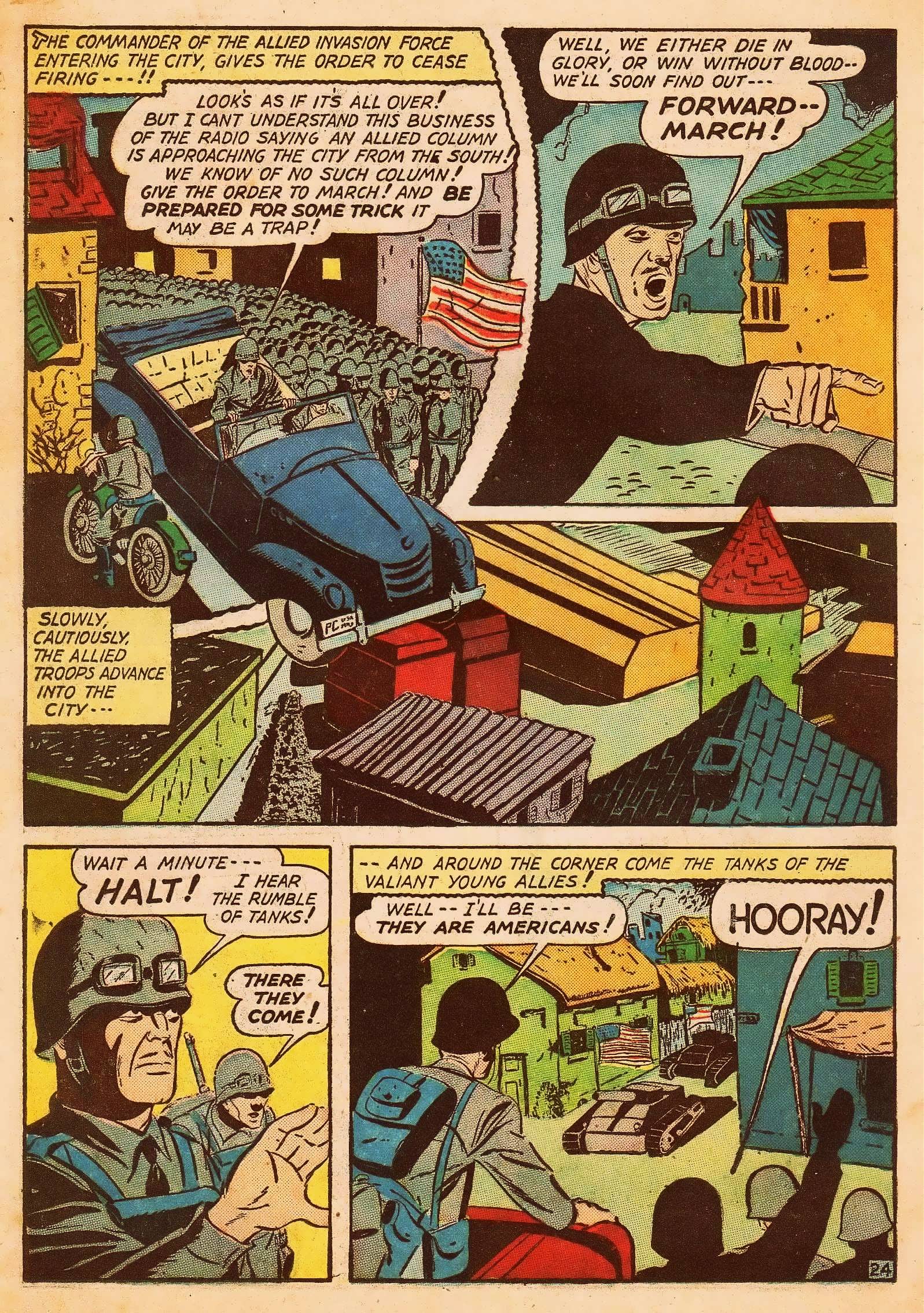 Read online Young Allies Comics comic -  Issue #8 - 25