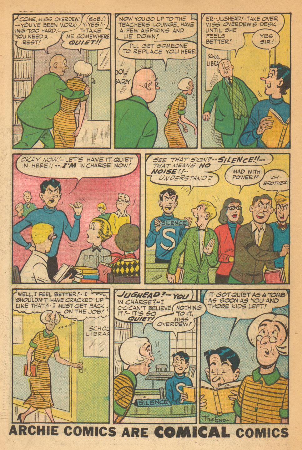 Read online Archie's Pal Jughead comic -  Issue #41 - 34