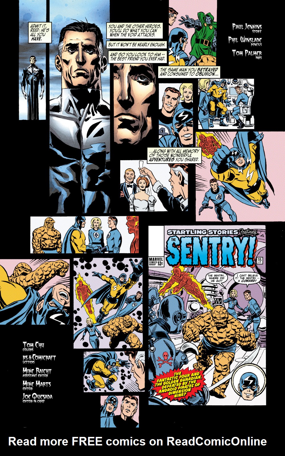 Read online Sentry/Fantastic Four comic -  Issue # Full - 4