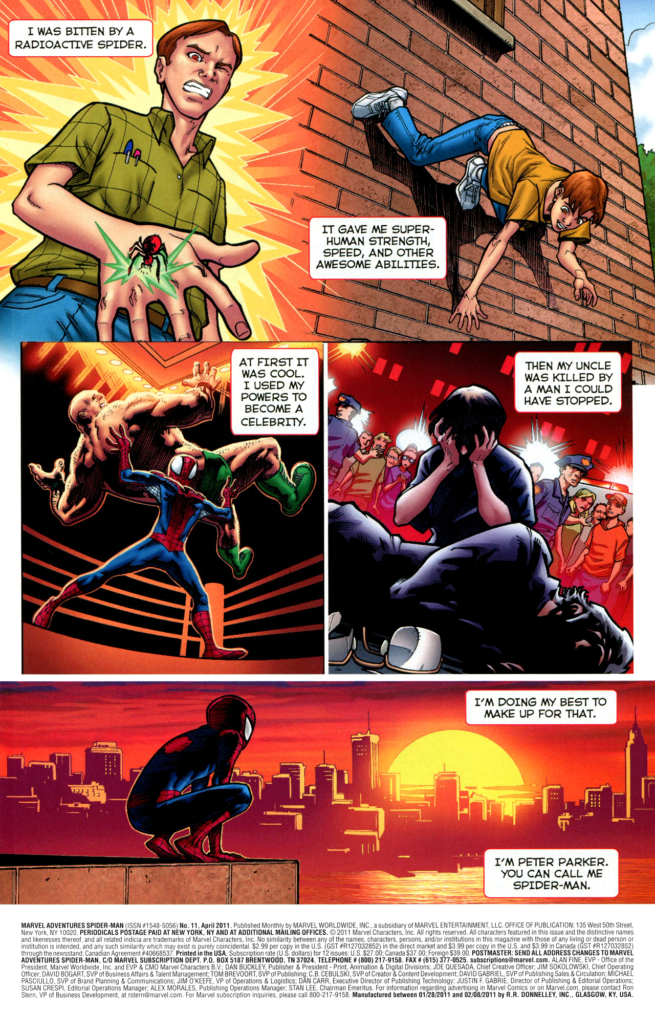 Read online Marvel Adventures Spider-Man (2010) comic -  Issue #11 - 2