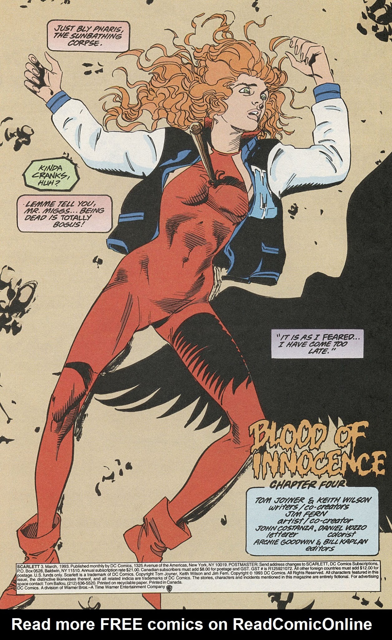 Read online Scarlett comic -  Issue #3 - 6