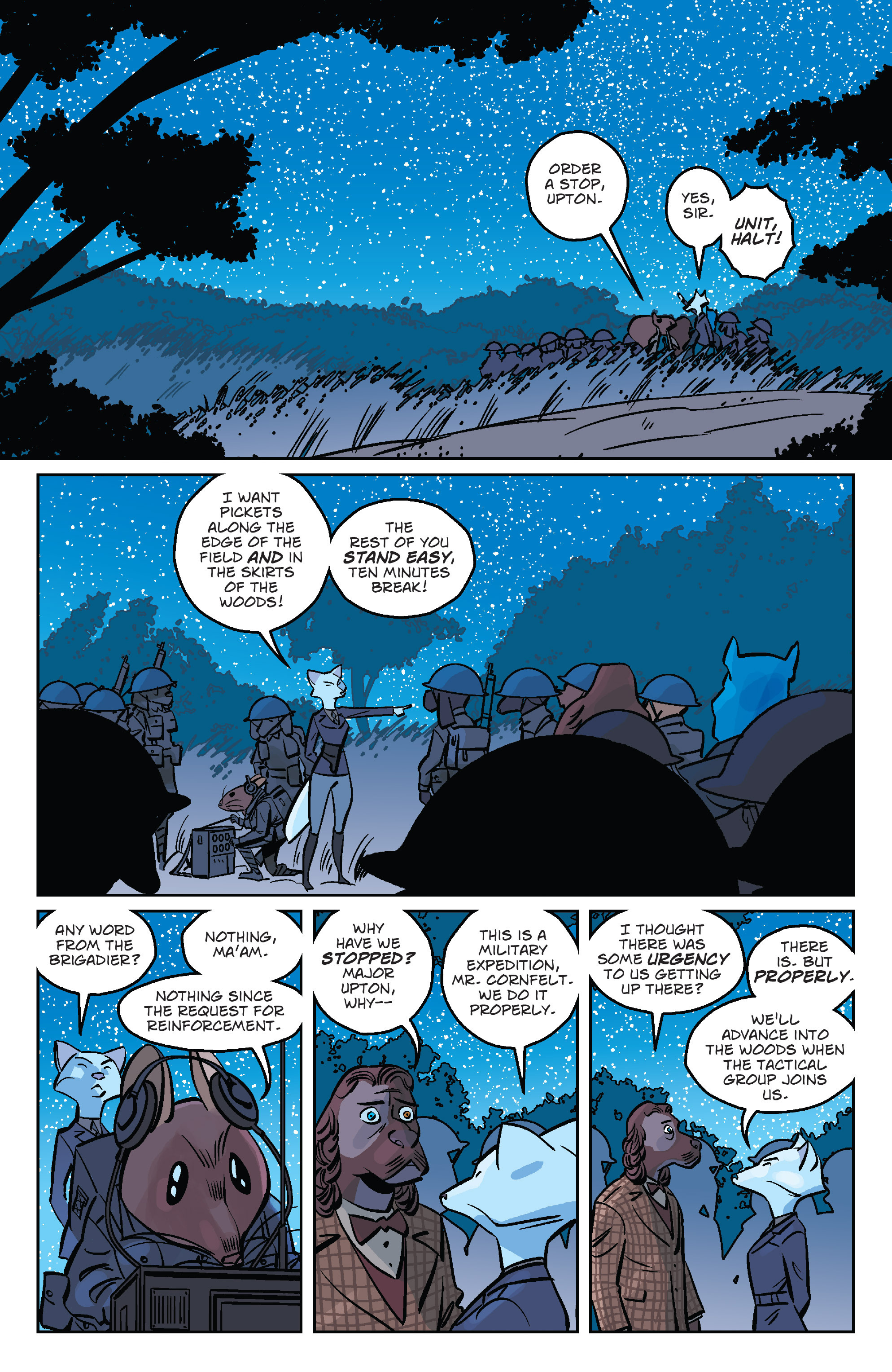 Read online Wild's End: The Enemy Within comic -  Issue #5 - 3