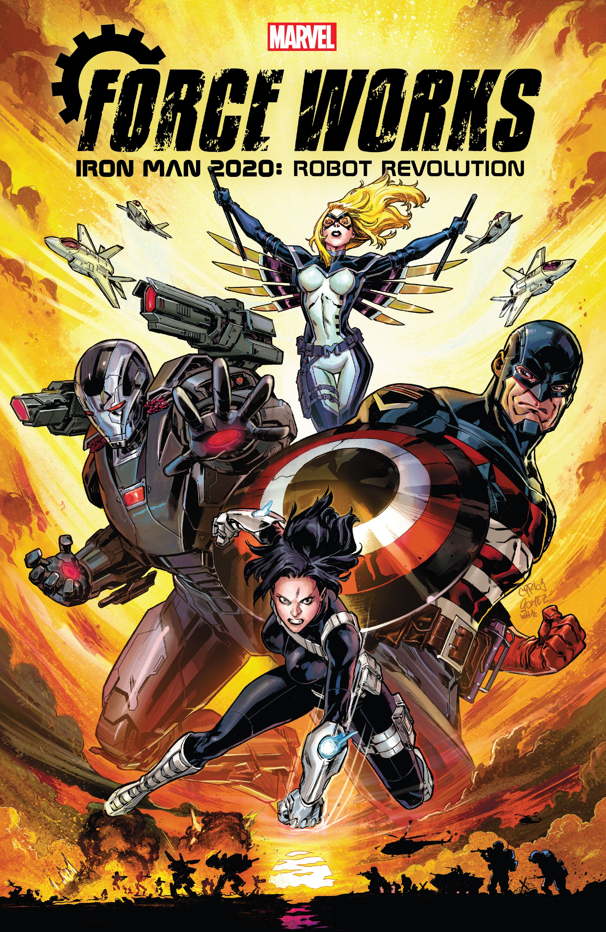 Read online Iron Man 2020: Robot Revolution - Force Works comic -  Issue # TPB (Part 1) - 1