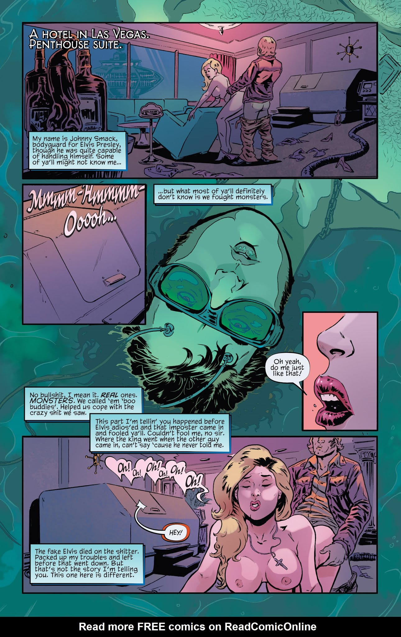 Read online Bubba Ho-Tep and the Cosmic Blood-Suckers comic -  Issue #1 - 4