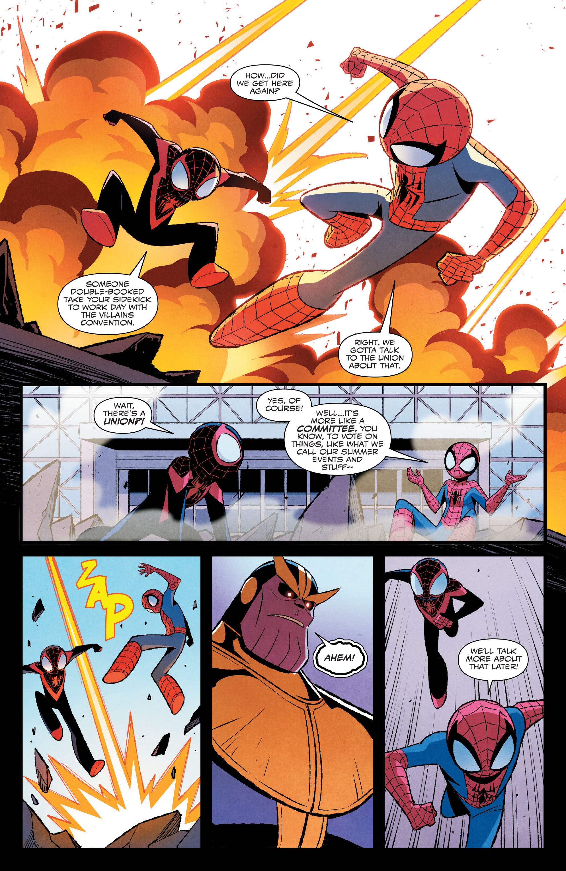 Read online Peter Parker And Miles Morales Spider-Men Double Trouble comic -  Issue #4 - 3