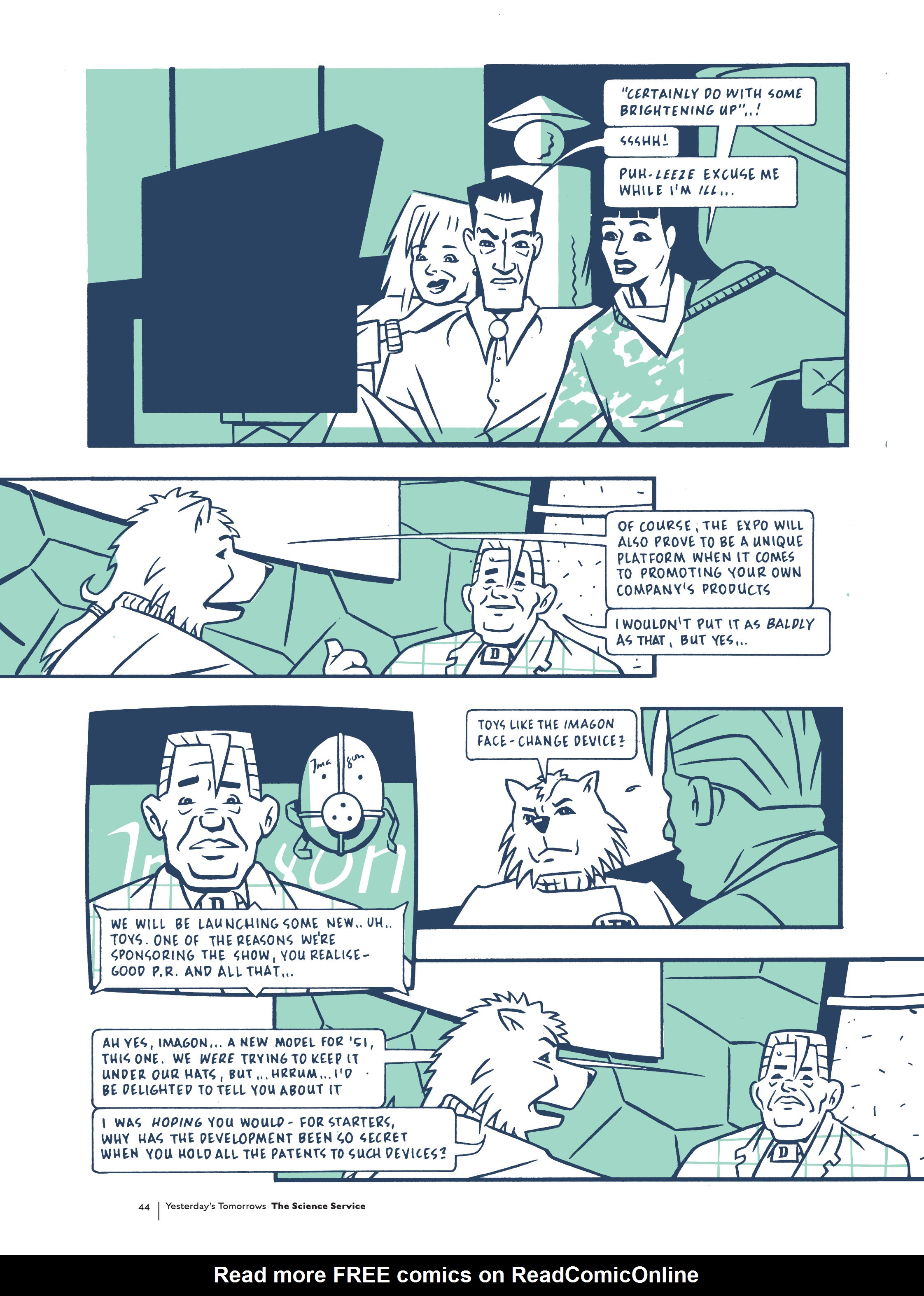 Read online Yesterday's Tomorrows comic -  Issue # TPB (Part 1) - 42