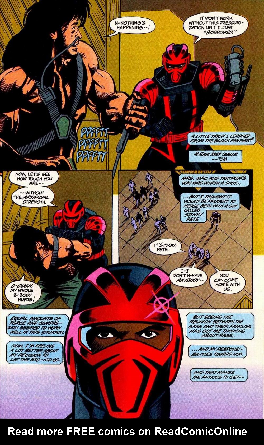 Read online Night Thrasher comic -  Issue #19 - 22