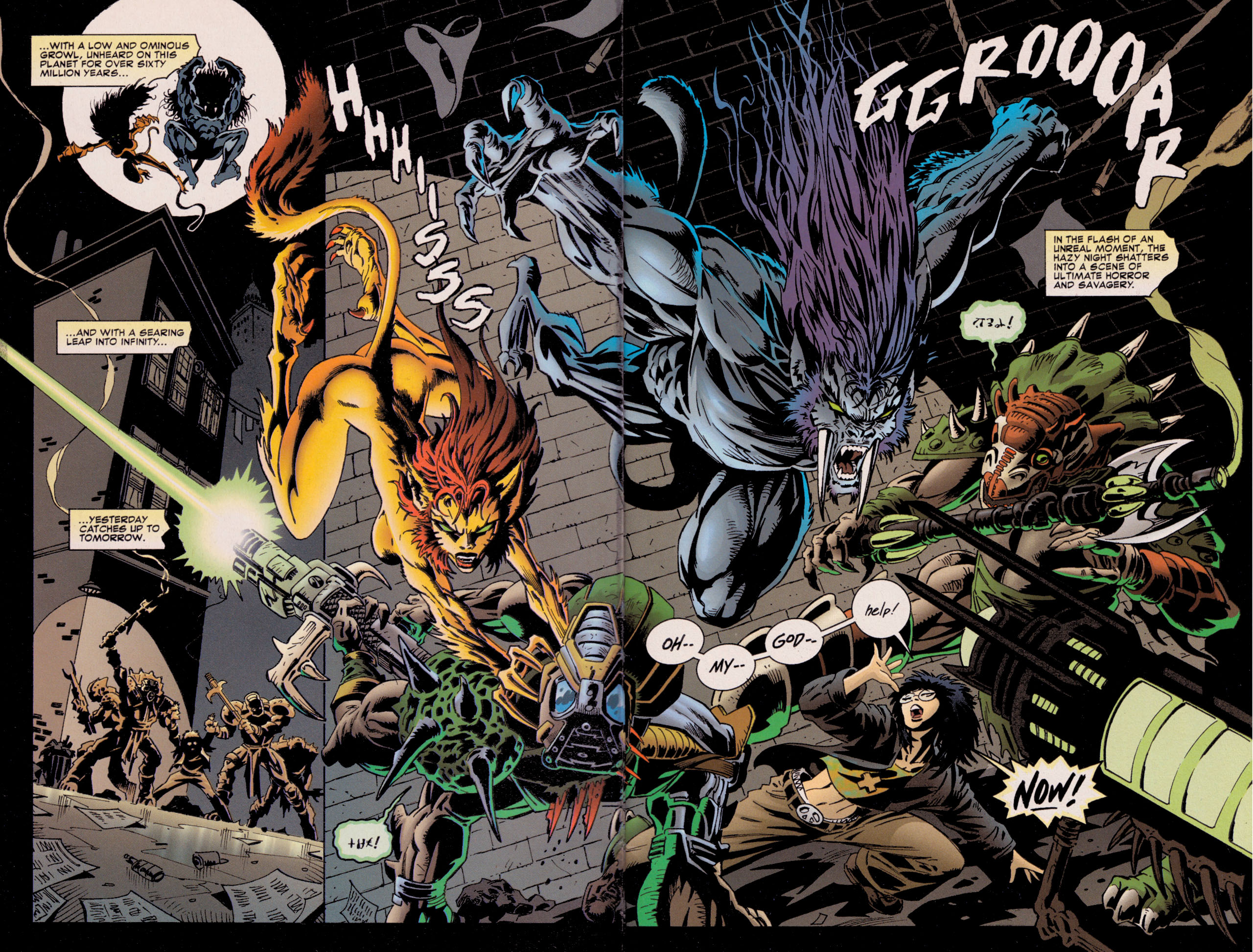 Read online Tooth and Claw comic -  Issue #1 - 4