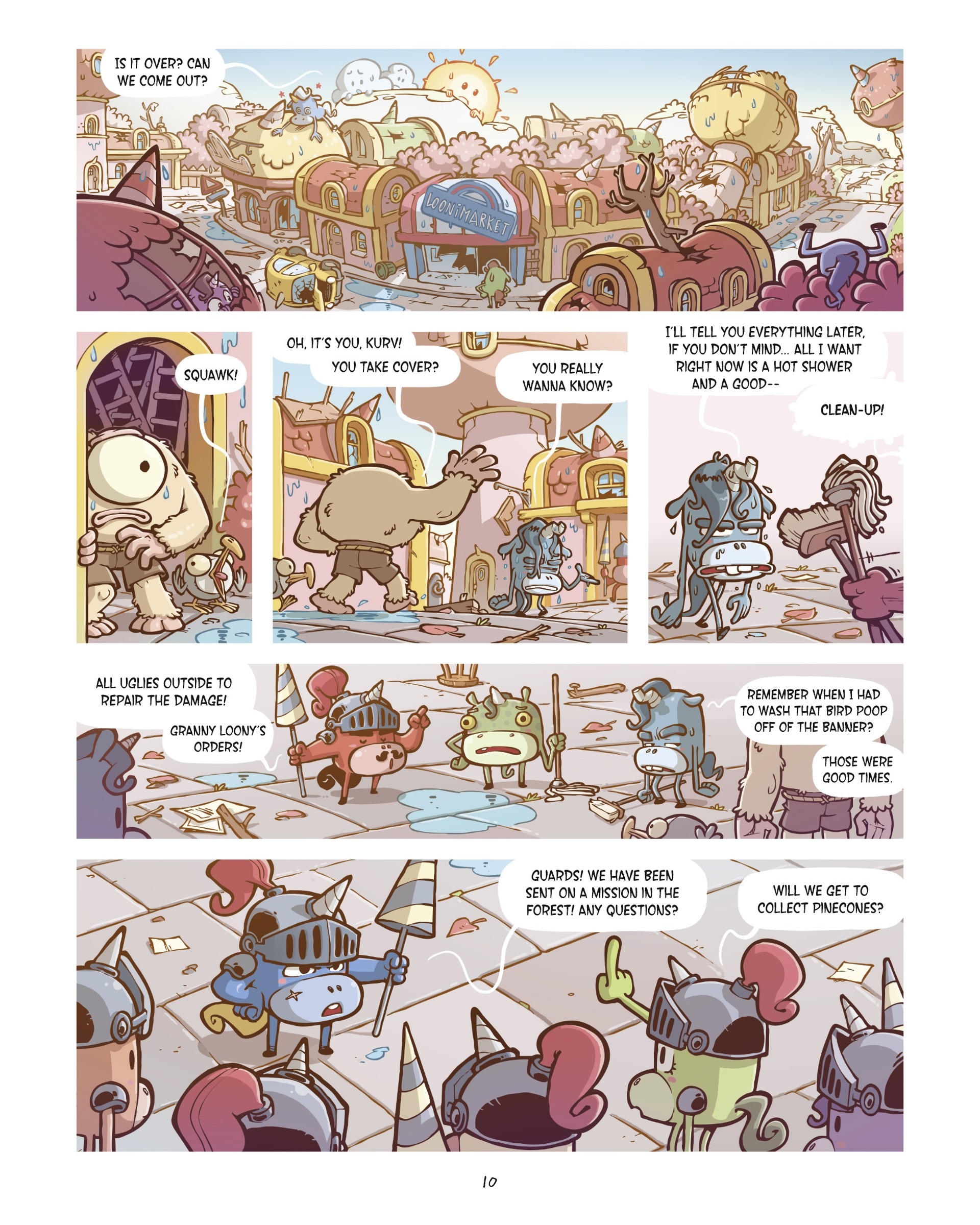 Read online Loonicorns comic -  Issue #1 - 10