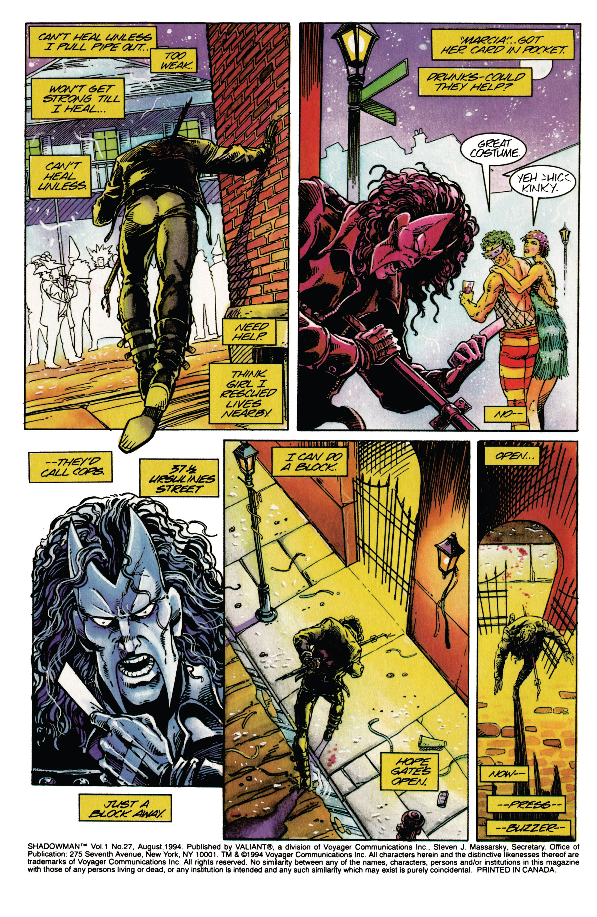 Read online Shadowman (1992) comic -  Issue #27 - 3