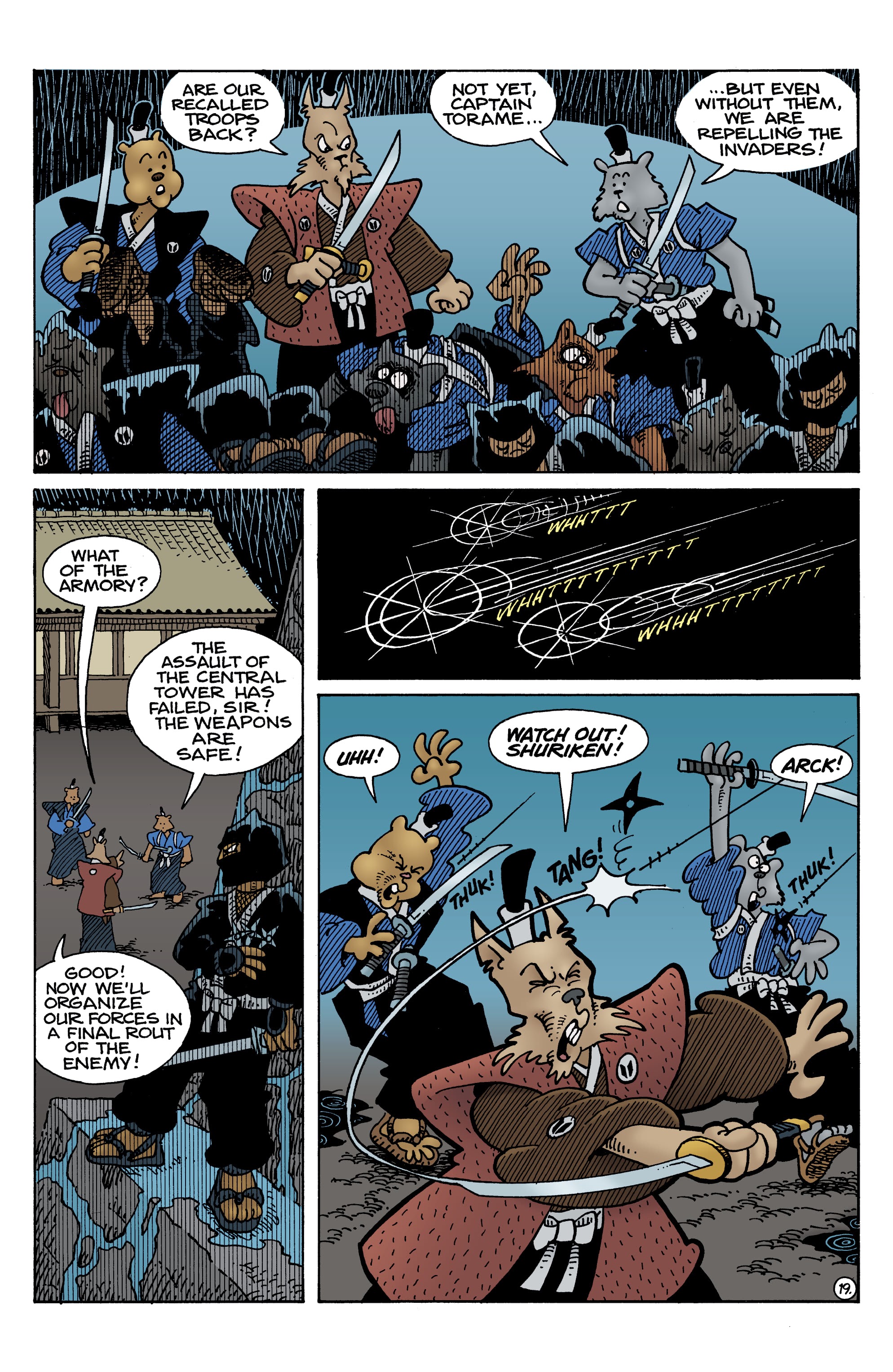 Read online Usagi Yojimbo: The Dragon Bellow Conspiracy comic -  Issue #5 - 20