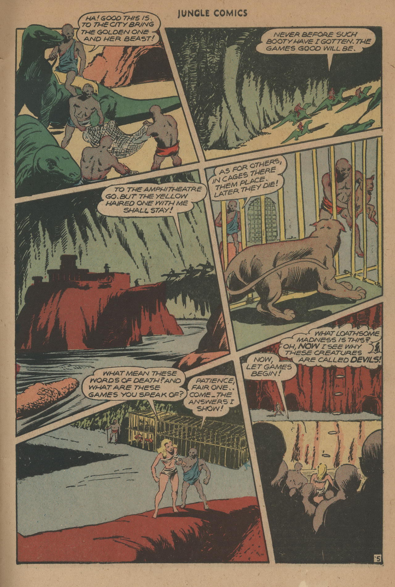 Read online Jungle Comics comic -  Issue #80 - 47