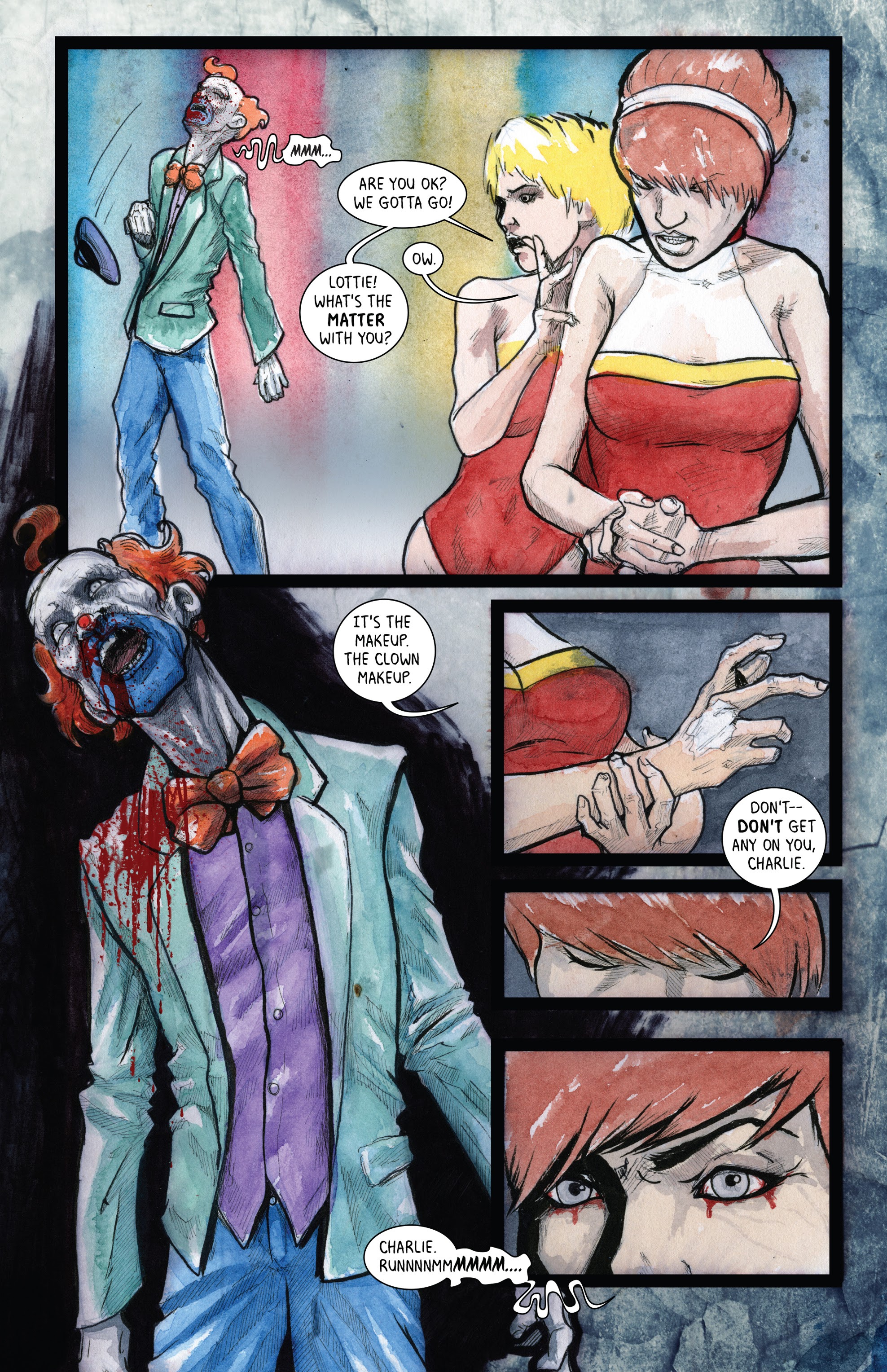 Read online Made Up: Zombie Clown Circus comic -  Issue # Full - 26