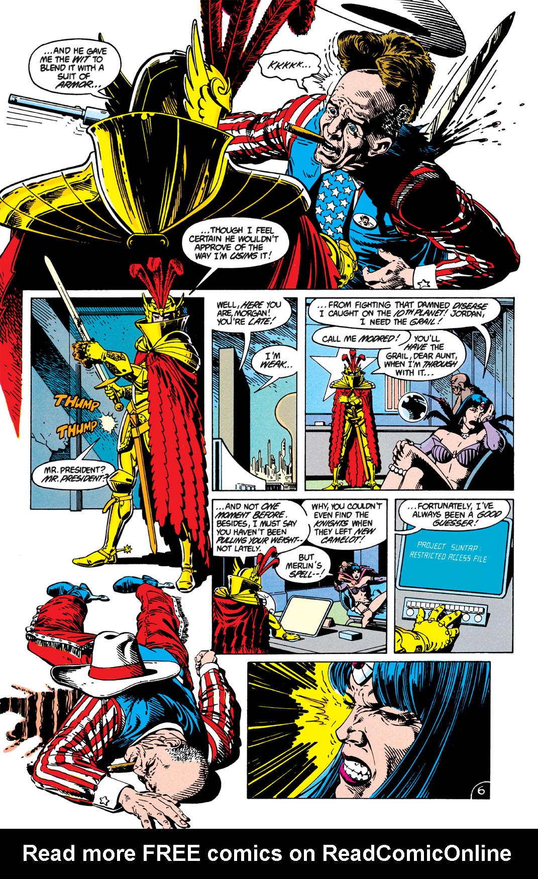 Read online Camelot 3000 comic -  Issue #10 - 8