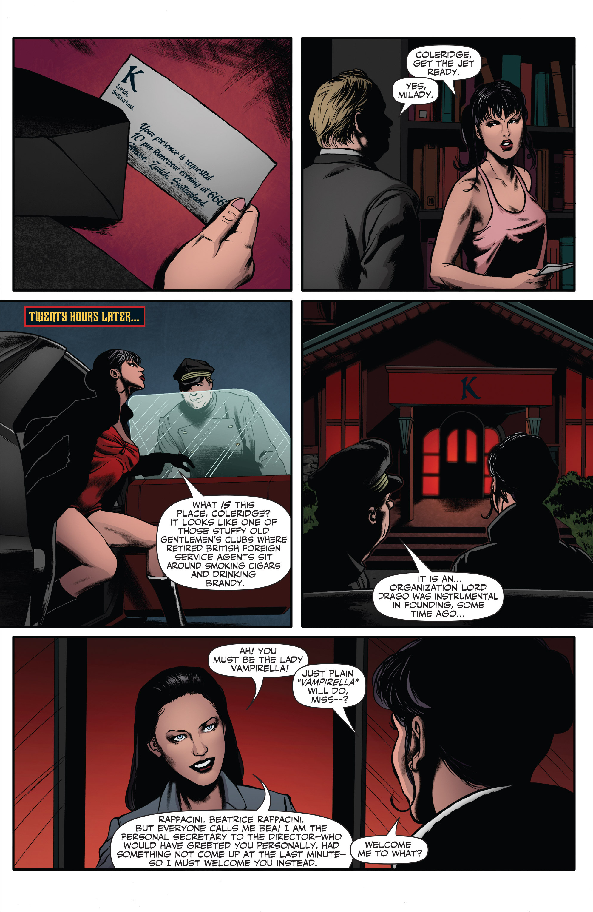 Read online Vampirella (2014) comic -  Issue #7 - 9
