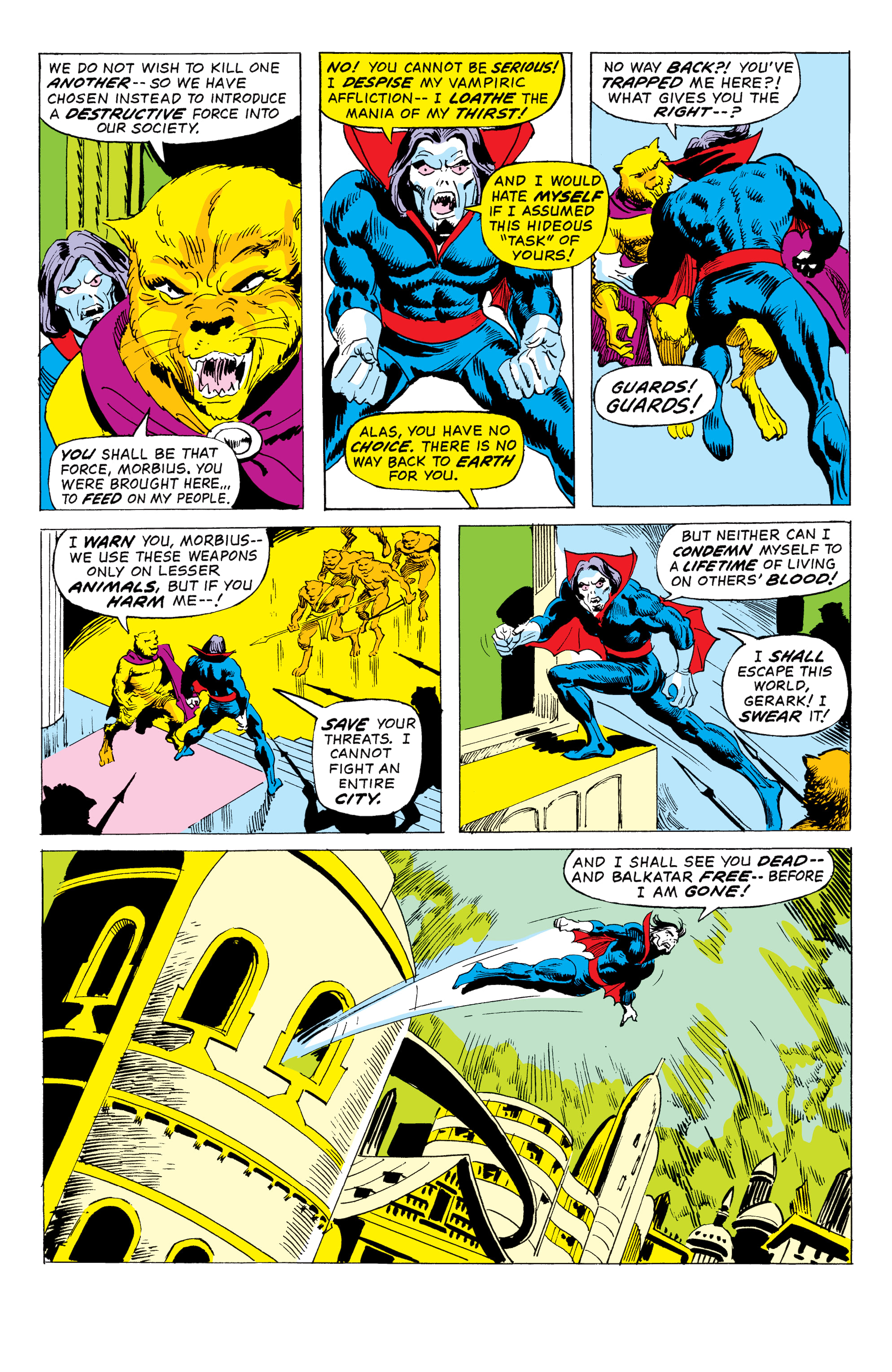 Read online Morbius Epic Collection comic -  Issue # The Living Vampire (Part 2) - 90