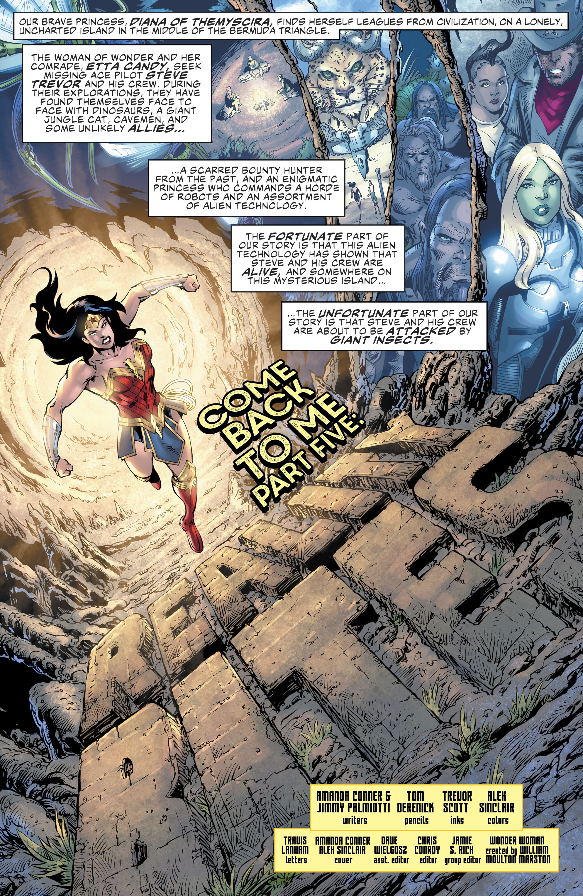 Read online Wonder Woman: Come Back To Me comic -  Issue #3 - 3