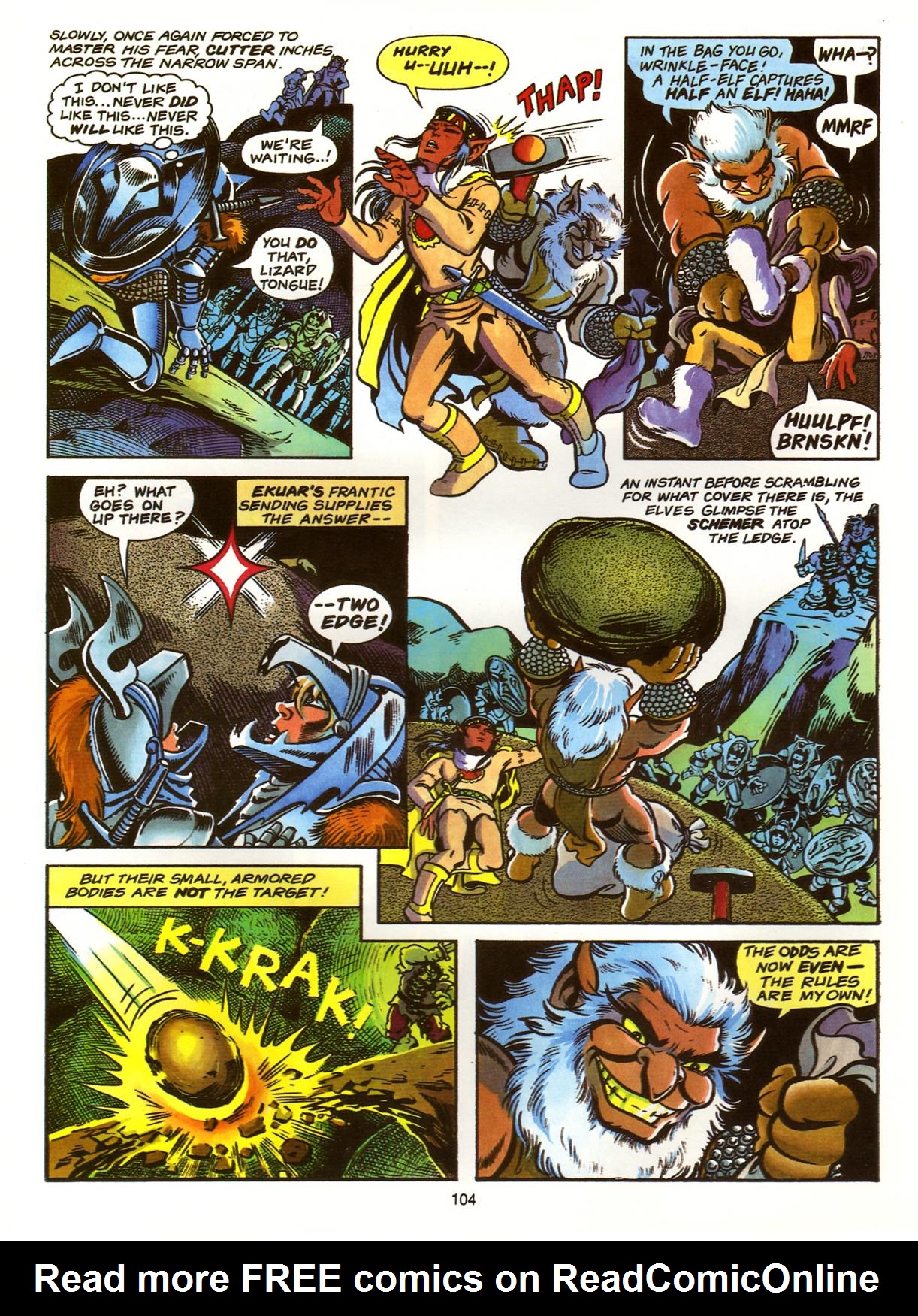 Read online ElfQuest (Starblaze Edition) comic -  Issue # TPB 4 - 110