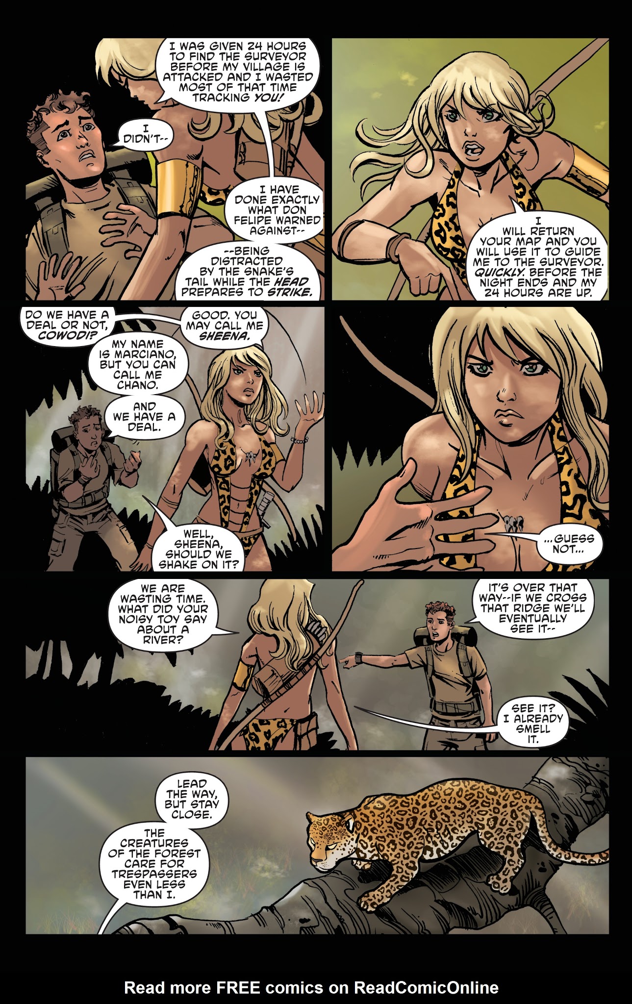Read online Sheena: Queen Of The Jungle (2017) comic -  Issue # _TPB 1 - 50