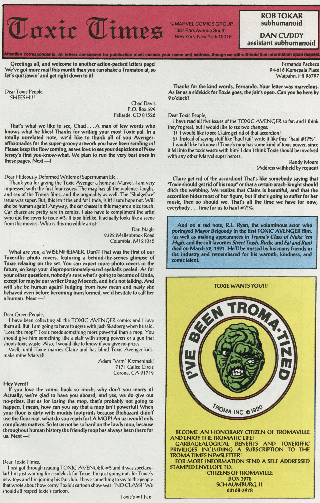 Read online Toxic Avenger comic -  Issue #8 - 32