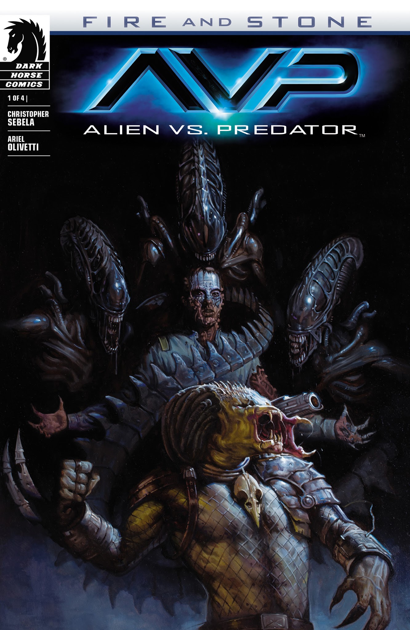 Read online Alien vs. Predator: Fire and Stone comic -  Issue #1 - 1