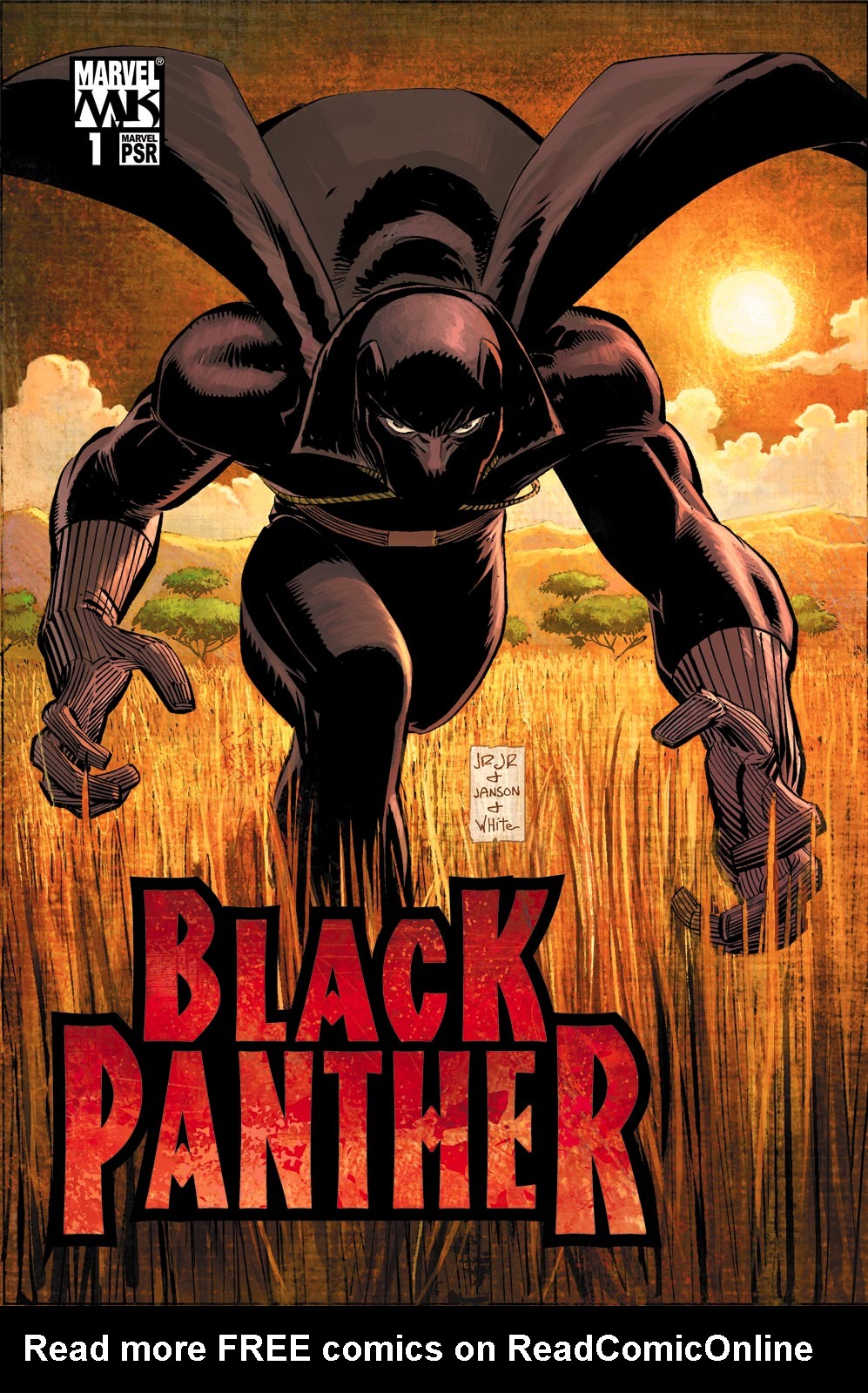 Black Panther (2005) issue 1 - Page 1